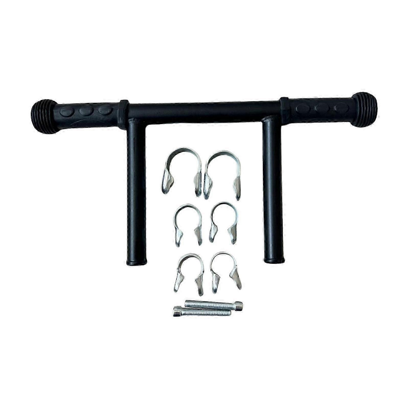 Extension de poignée de poussette Extension de poussette Accoudoir Métallisée amovible Poussette Rallonge de guidon pour chariot Accessoires de poussette