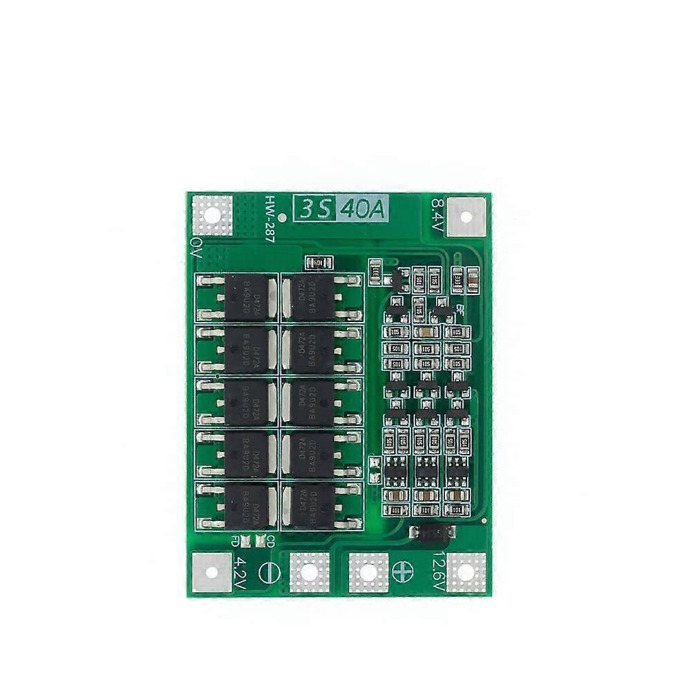 Li-Ion 18650 Battery Charger PCB BMS Protection Board Module 3S 40A Enhanced