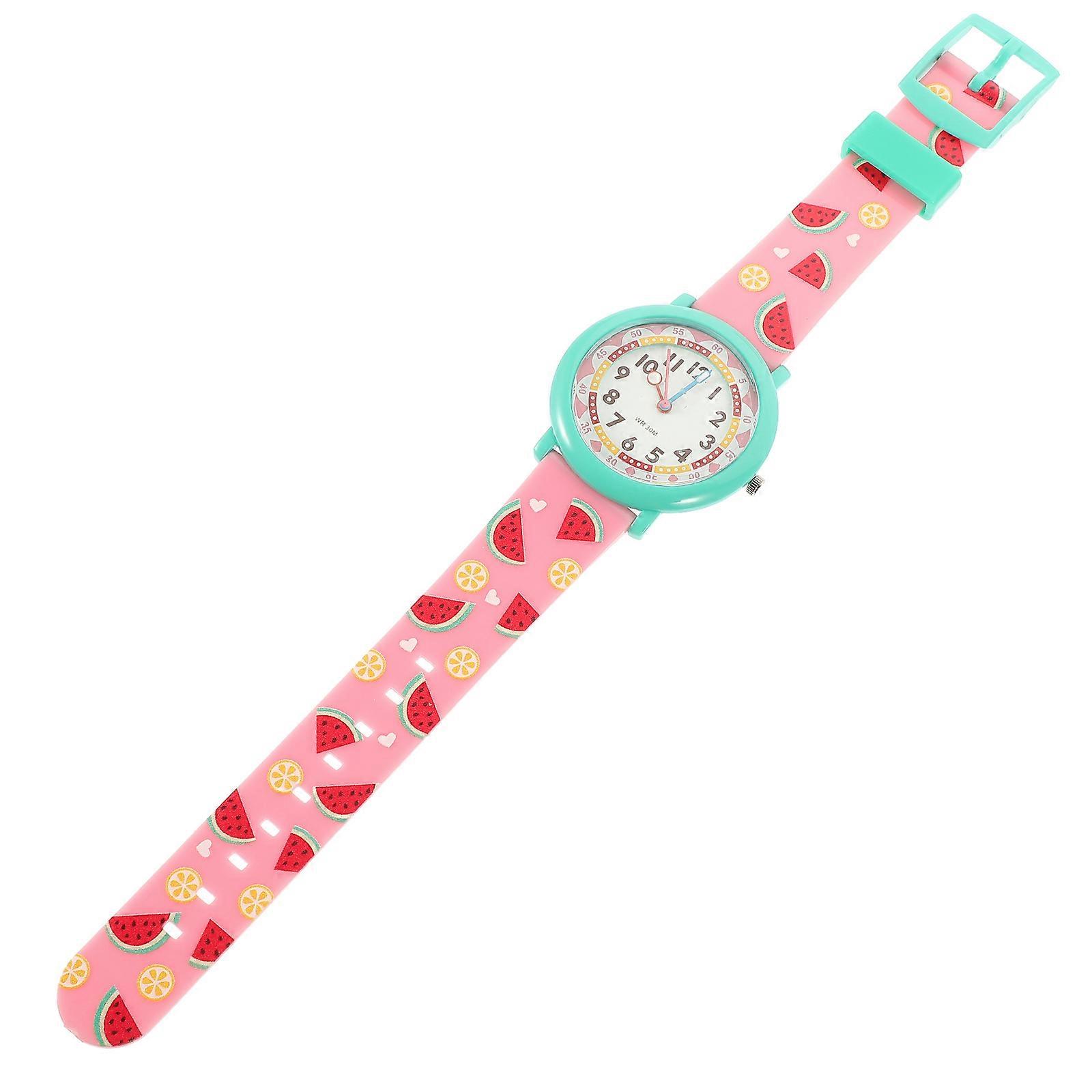 Children Cartoon Watch Soft Comfortable Strap Adjustable Band Suitable For Toddlers 1Set