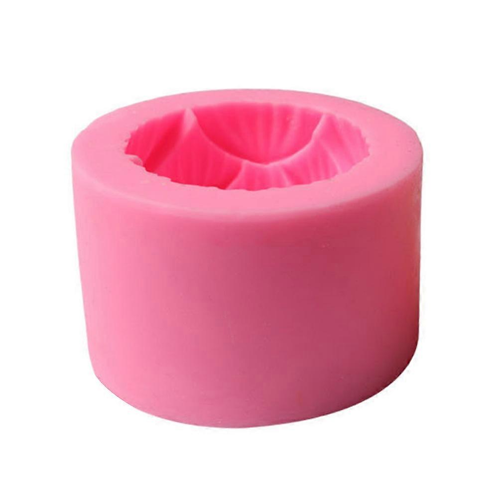 Diy Handmade Crafts Silicone Mould Lotus Shape Assorted Color Perfect For Afternoon Tea 1Pack