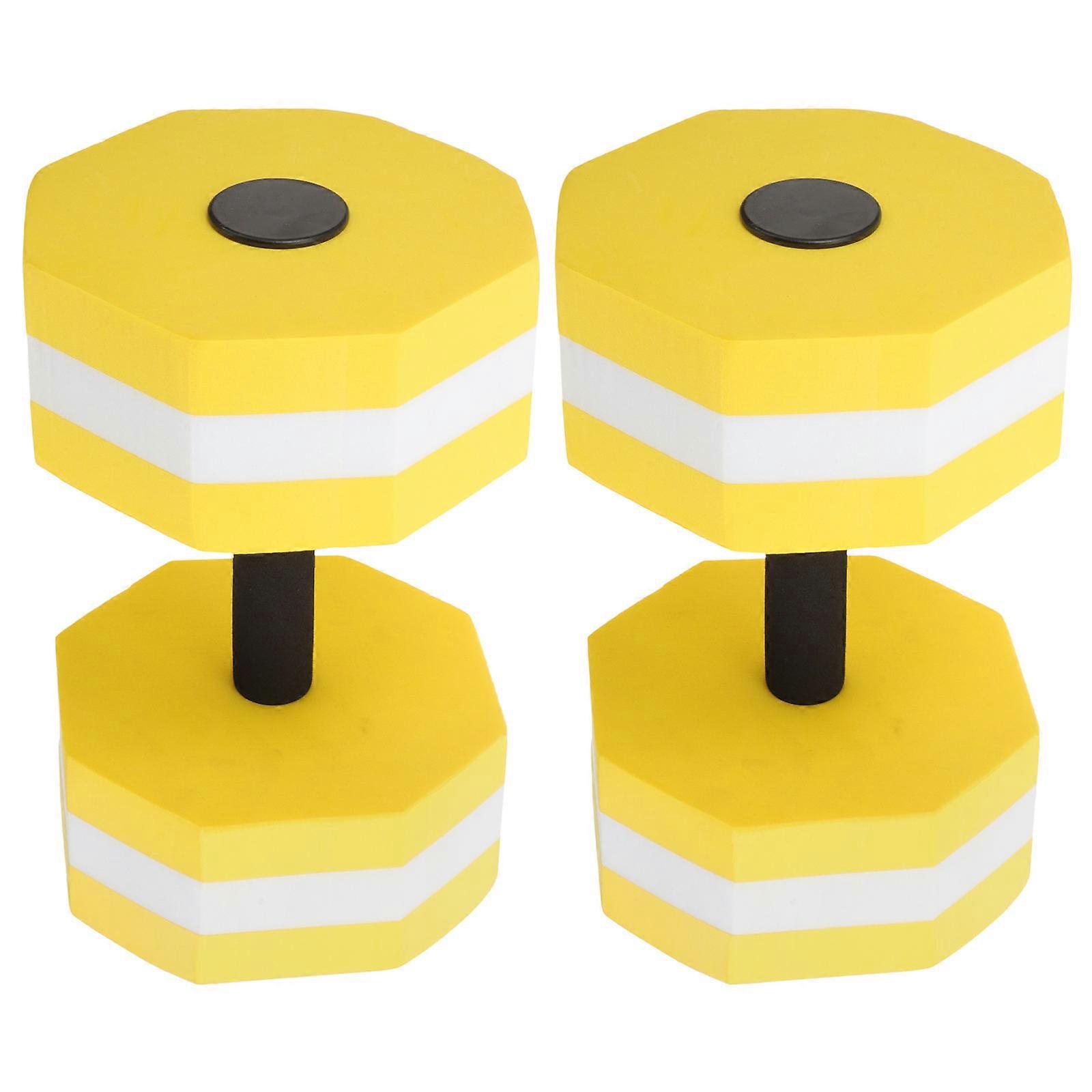 Water Resistance Dumbbell Weights for Pool Exercise, Low Impact Fitness Equipment for Balance, Coordination, Rehabilitation and Strength Training