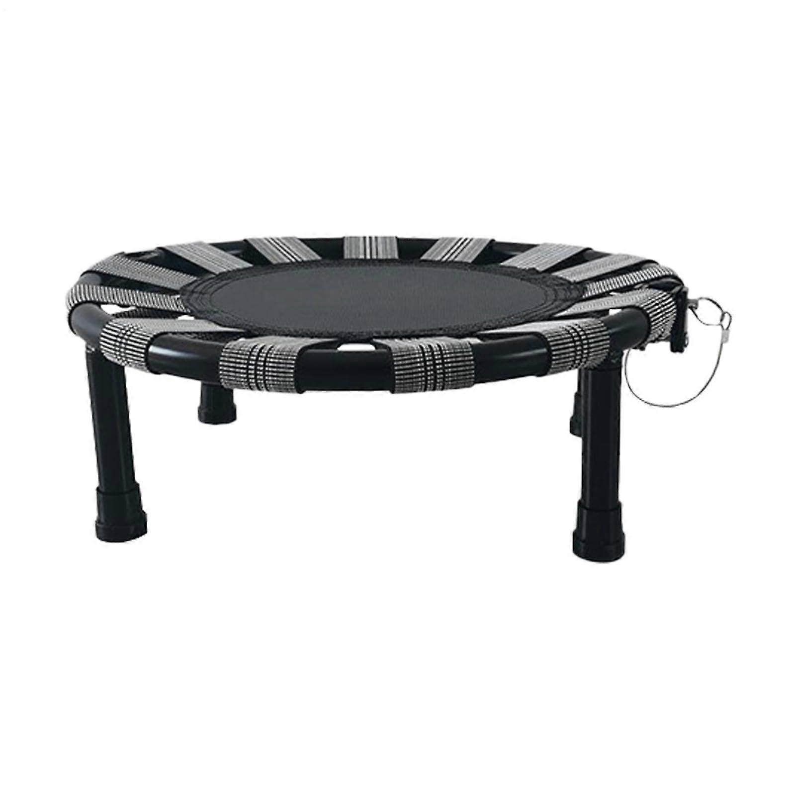 Indoor Trampoline for Kids  Fitness Trampoline for Children, Round Portable Safe for Girls Kids Fitness Exercise Jumping Toy