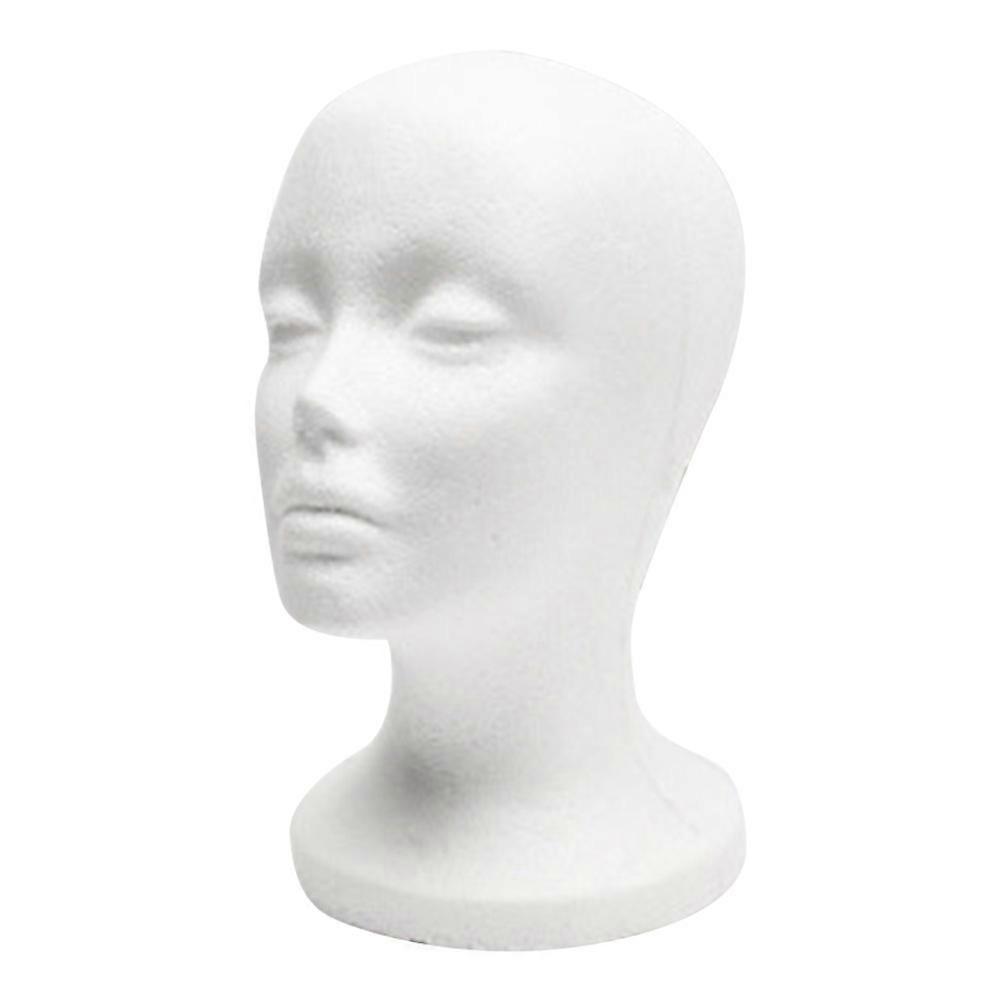 1pc Head Model Hat Scarf Wig Display Model Mannequin Stand for Shop Salon Store