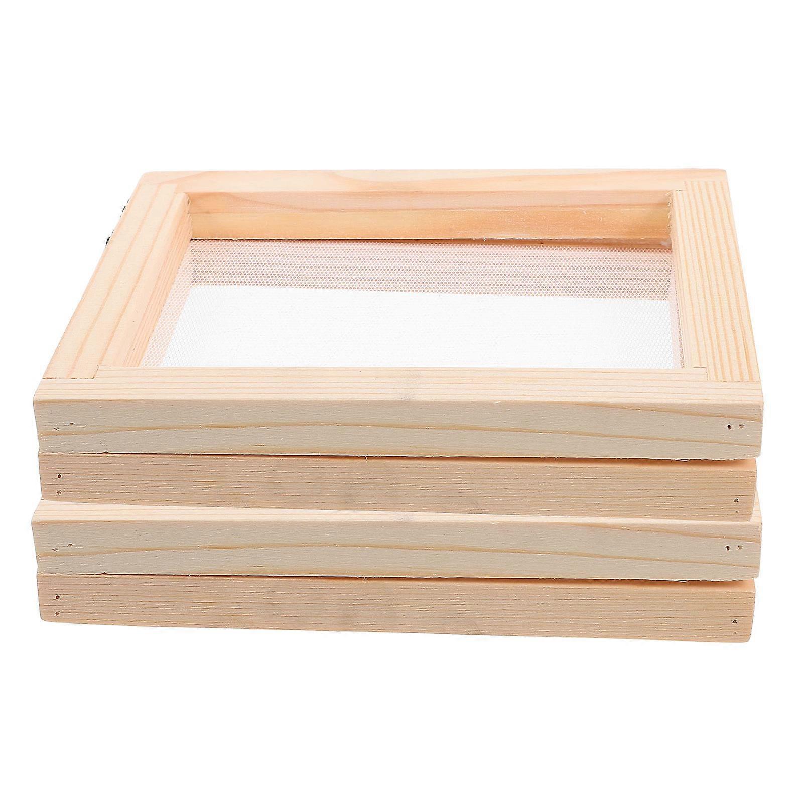 Wooden Paper Making Frames DIY Kit for Art Displays and Home Decoration