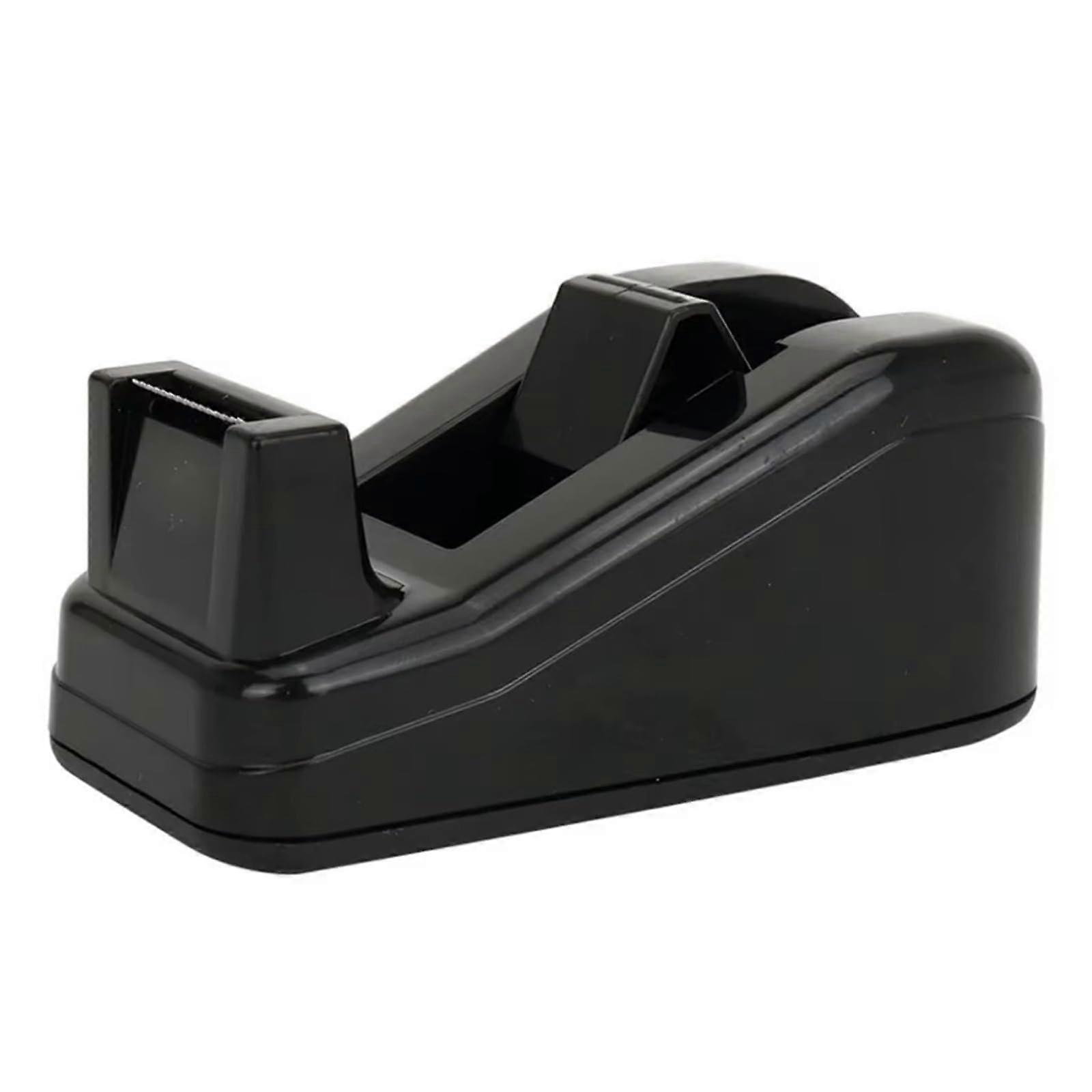 2Pcs Tape Dispenser with Cutter for Office Use, Desktop Base for Adhesive Tape, Suitable for Retail and Storage