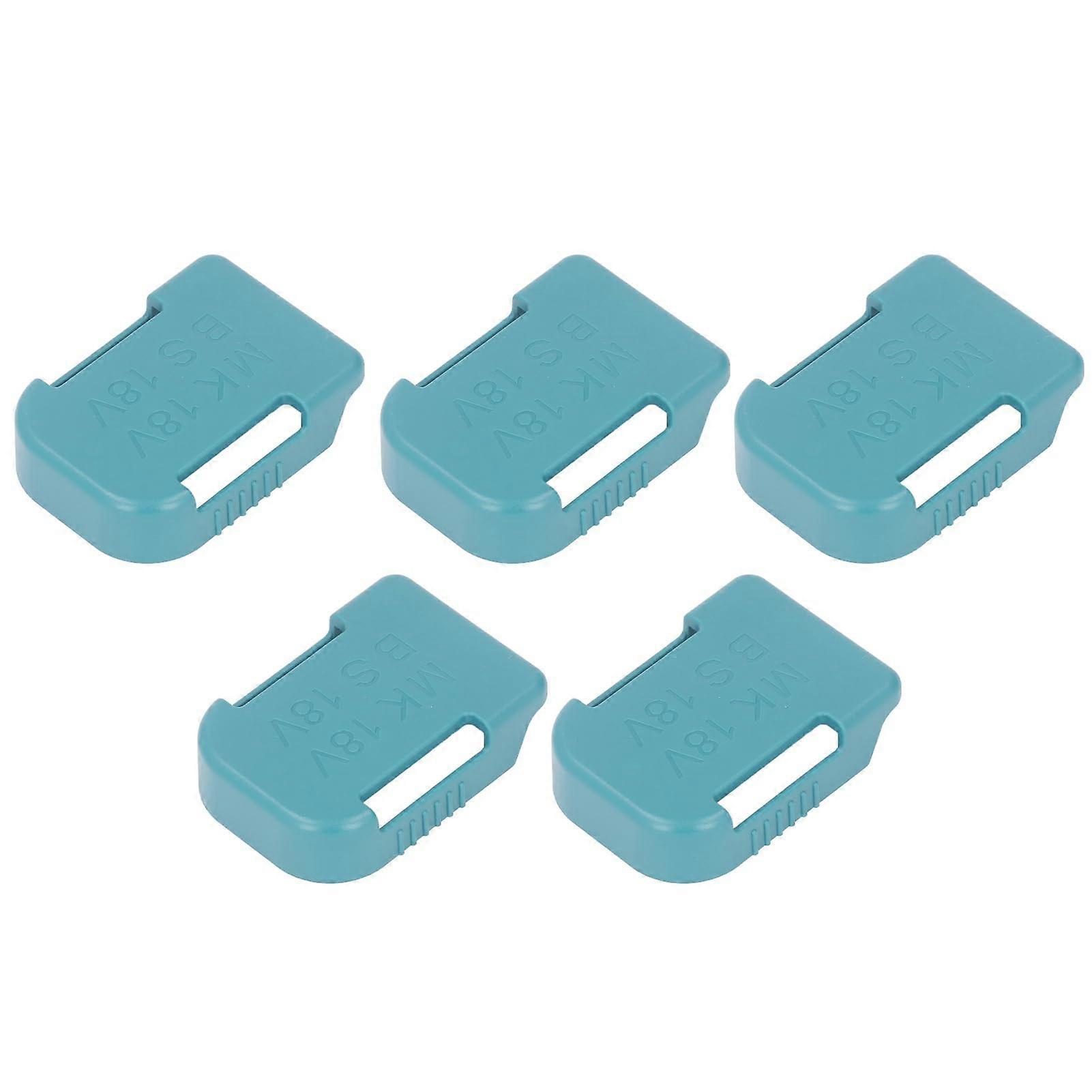 5 Pieces Power Tool Battery Storage Rack for BAT622 and BAT609, Wall-Mounted, Tool Holder, Stable and Space-Saving