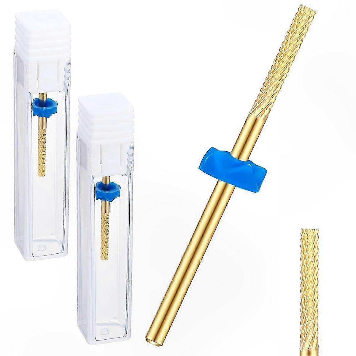 4 Pieces Carbide Nail Drill Bits for Cuticle Care