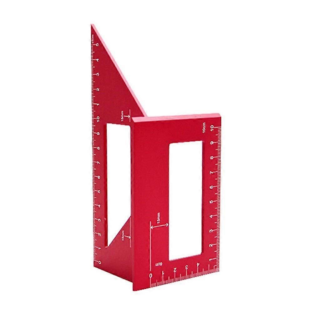 DIY. Tools for 45° and 90° Wood Rulers Portable Guide Ruler Woodworking DIY