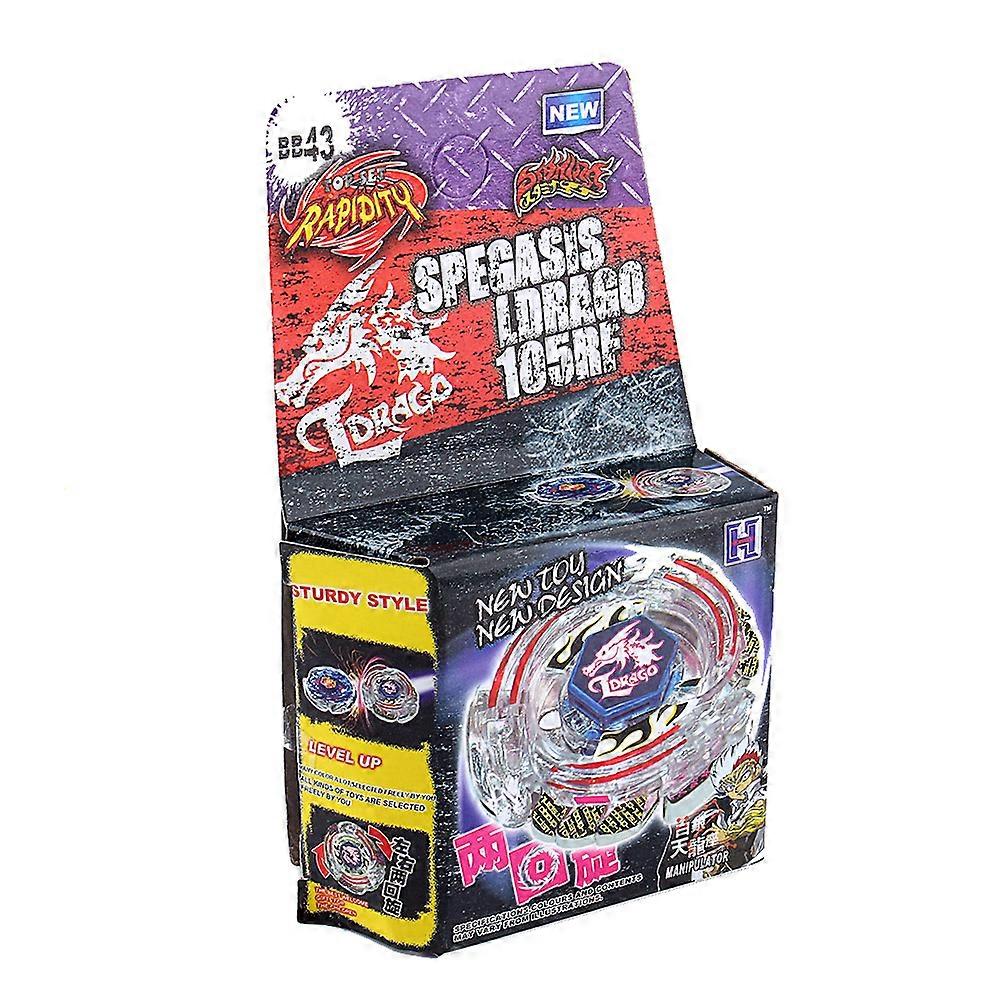 BB43 Exquisite Alloy Kid Metal Spinning Top Children Rotating Gyroscope Toy Gift