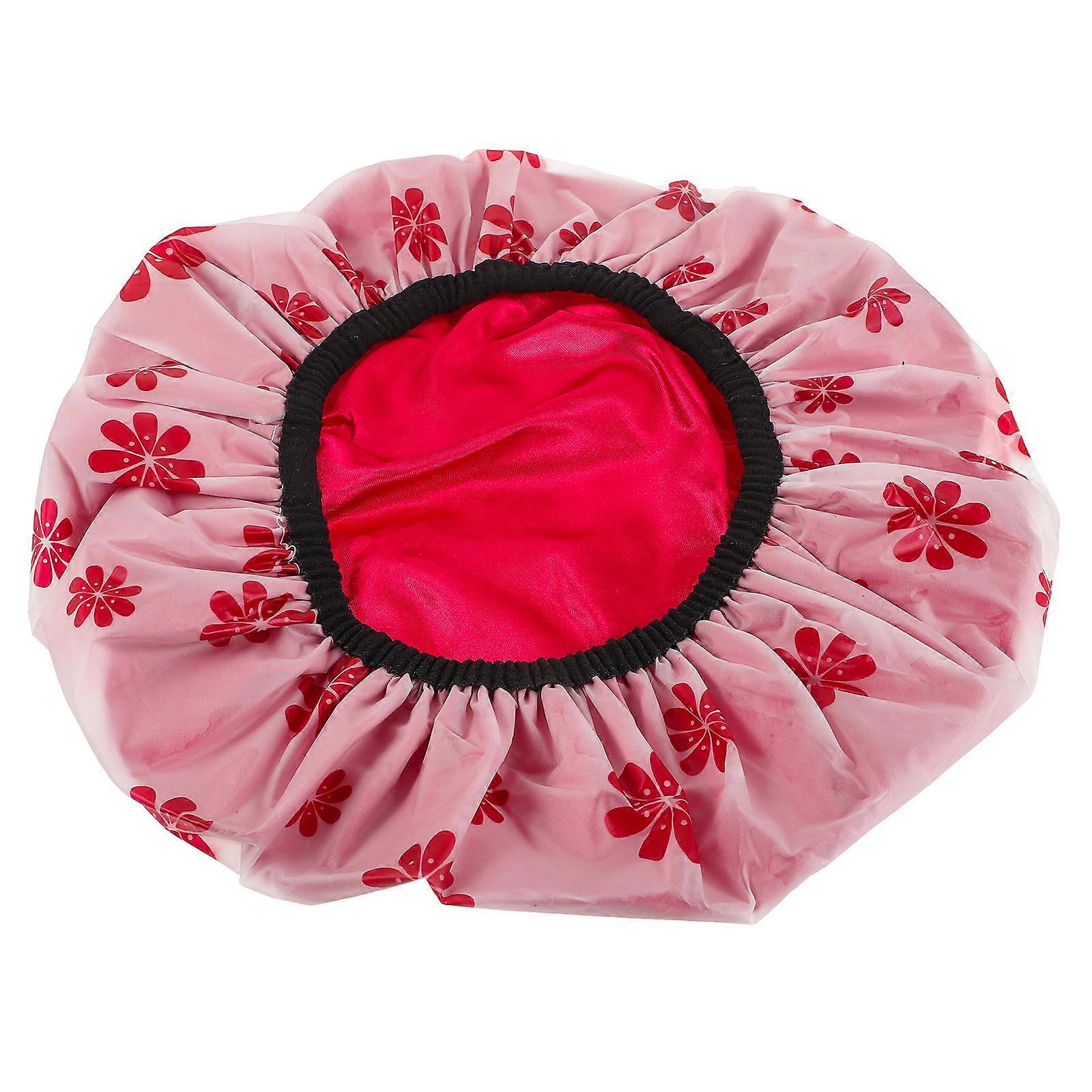 Adjustable Shower Bonnet Cover For Bathroom Use 28.5X28.5Cm One Pack