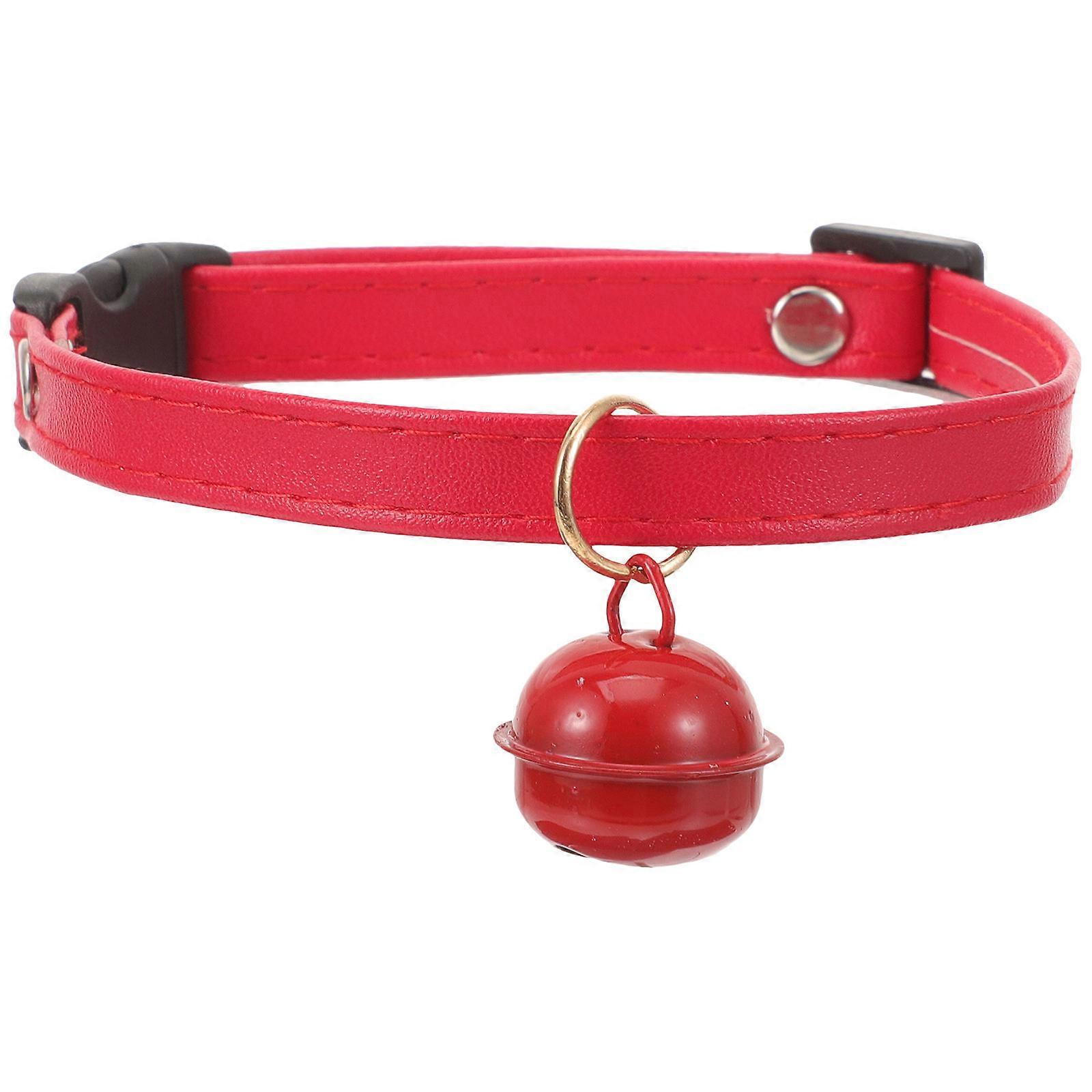 Comfort-Focused Cat Collar with Bell, Adjustable Length Ensures a