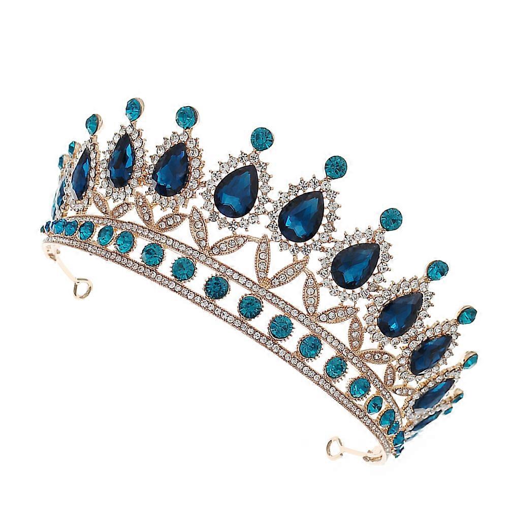 Tiara for Bride, Glamorous Headwear for Formal Events and Parties, Polished Finish