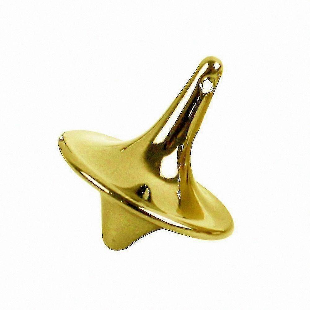 ストレス緩和用金属ジャイロスコープおもちゃ、ゴールドの精密コマ