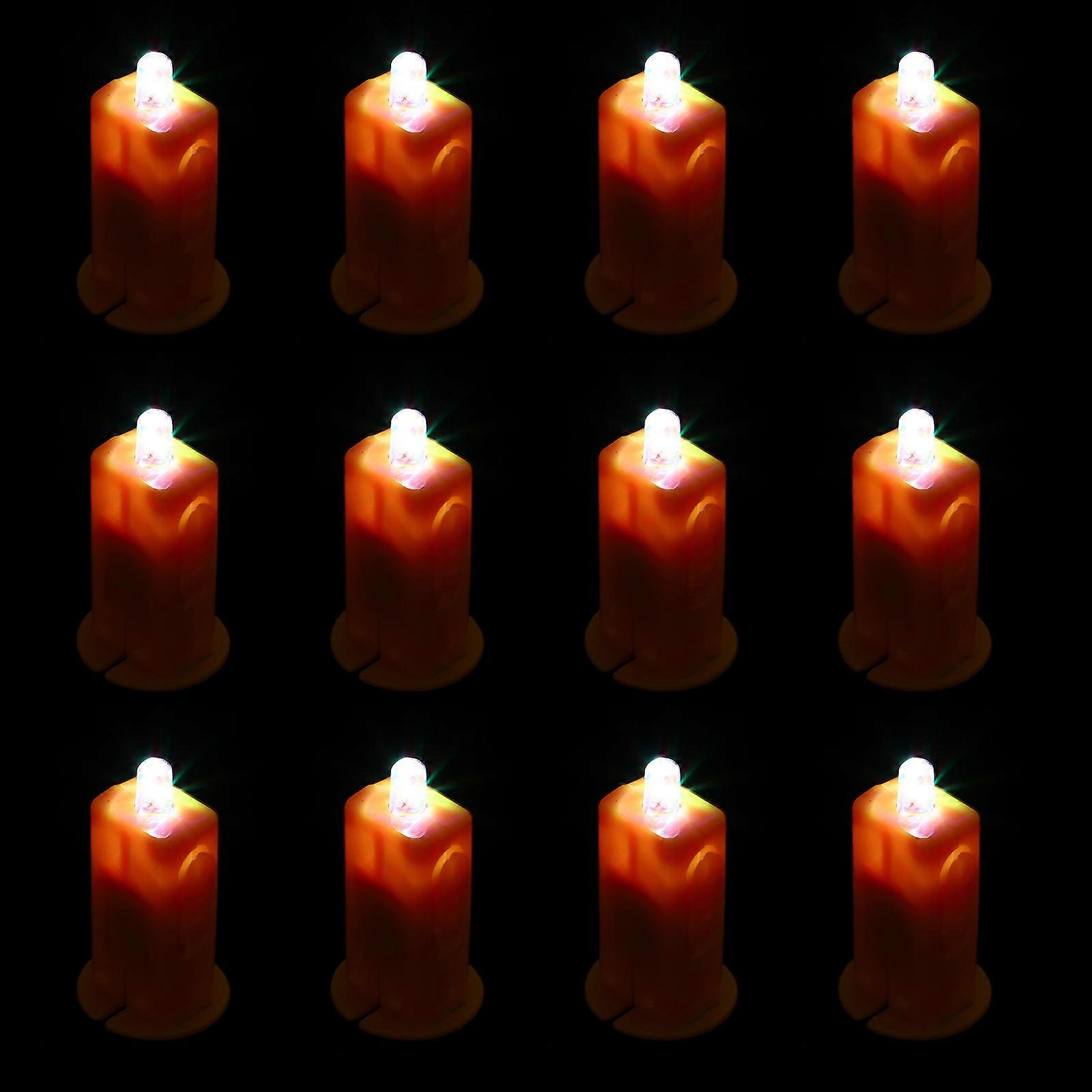Mini LED Lantern Light Orange Decorative Beads For Paper Lanterns And Parties 20Pcs Suitable For Birthdays