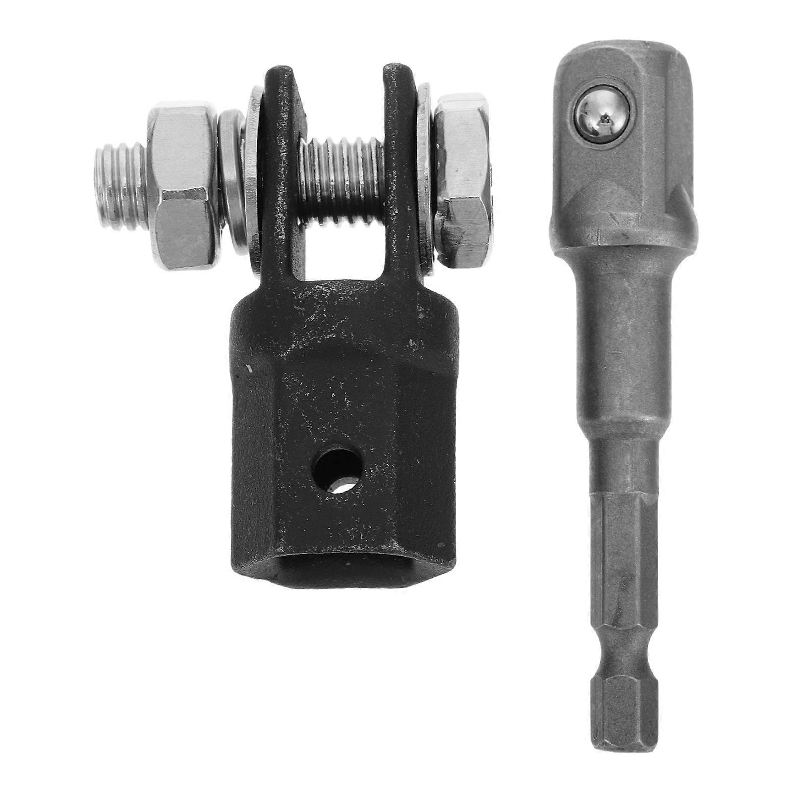 Steel Scissor Jack Adapter Socket Adapter for Wrench 1Set Assorted Color