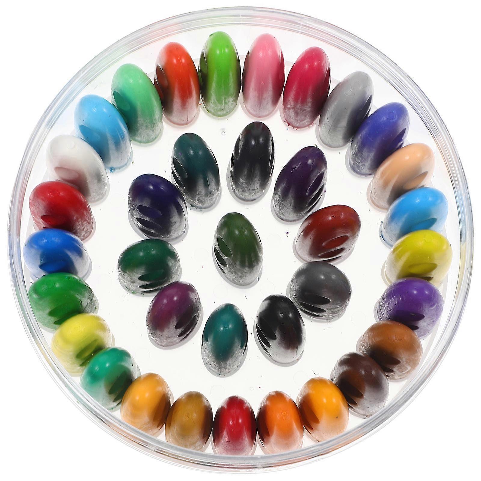 36Pcs Washable Toddler Painting Crayons Small Color Crayons Ideal For Creativity Development