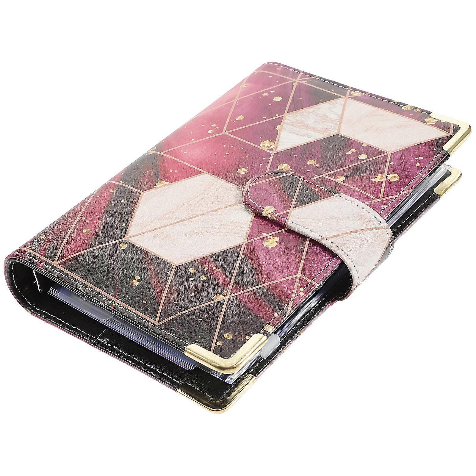 Household Binder Planner|Budget Organizer|Gift Giving|7.5×5.1×1.6in|Removable Pages|1 Set