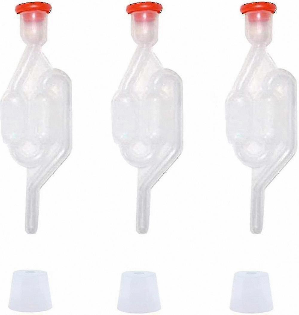 Fermentation Stopper with Hole - Rubber Bung for Brewing and Wine Making