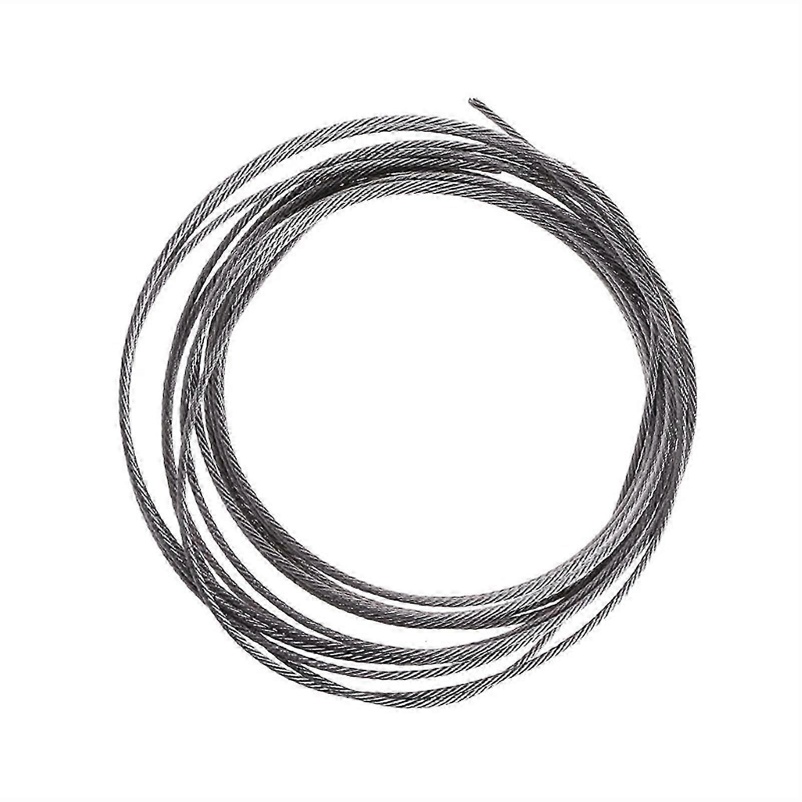 Stainless steel wire rope 3mm 25m 7*7 soft lifting cable