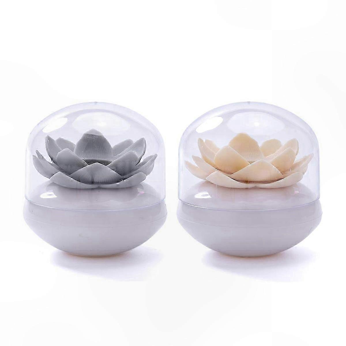 Cotton Swab and Toothpick Storage Bucket for Desktop Organization and Decoration