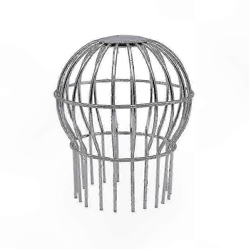 Round Cap Cover for Outdoor Drainage Systems with Anti-Blocking and Leak Prevention Features Gutter Guard Filter Solution