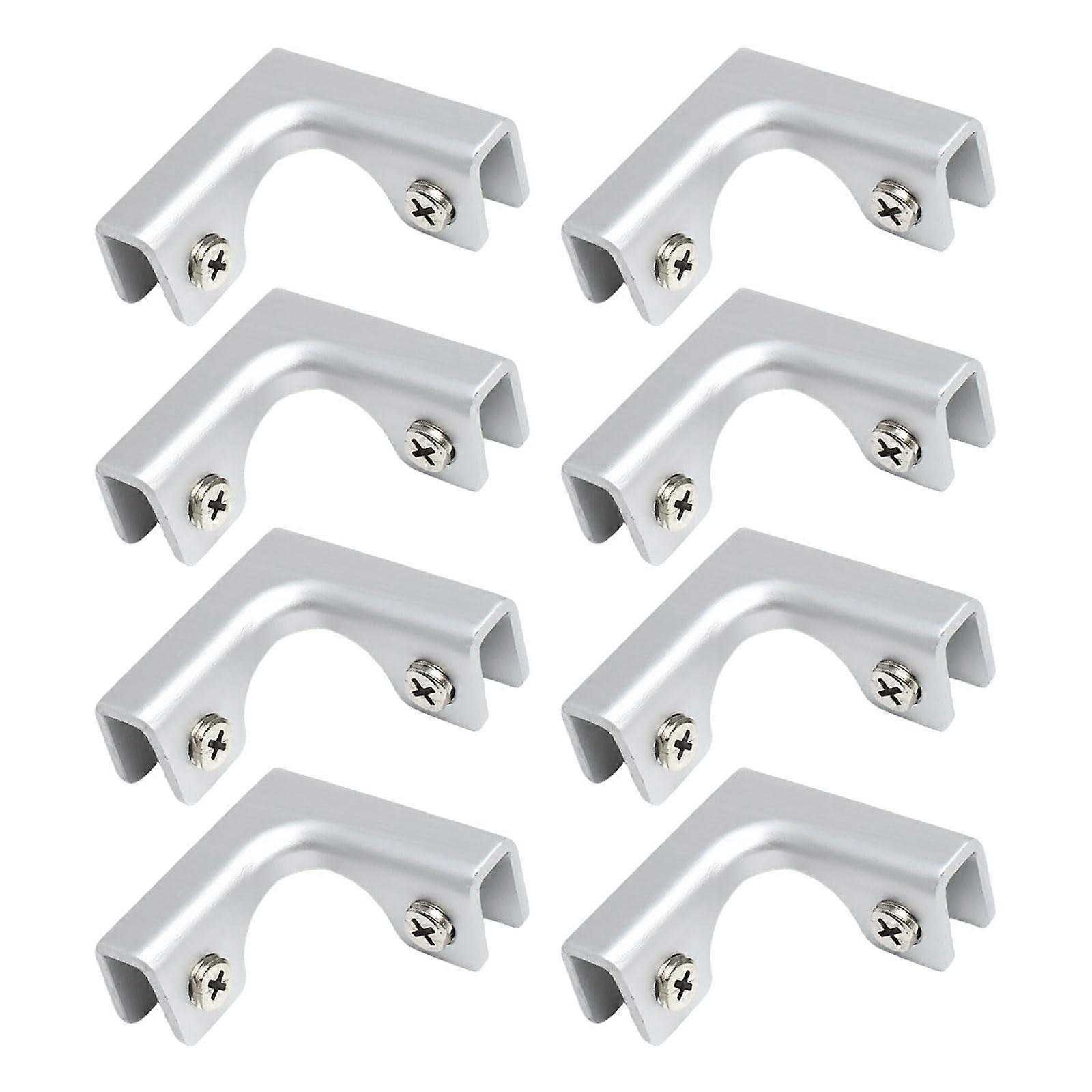 8pcs Tile Connector Clip Aluminum Corner Tile Clip for Easy and Secure Installation in Kitchens and Bathrooms Clamp