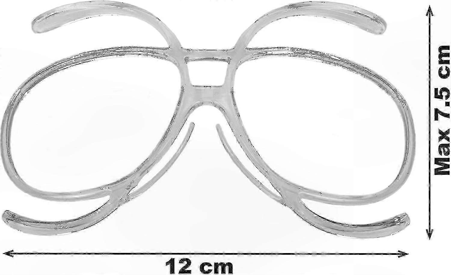 Universal Prescription Goggles Adapter for Skiing and Snowboarding - Optical Insert for Adult Glasses Wearers