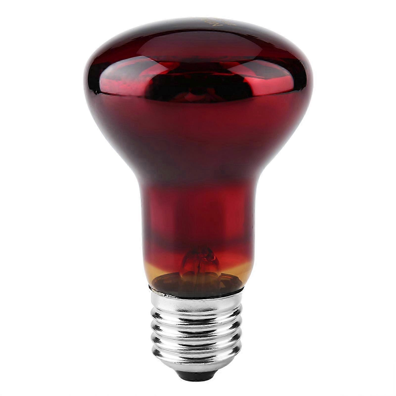 Durable Infrared Heating Warming Lamp Light Bulb for Reptile Pet Supply(100W)b