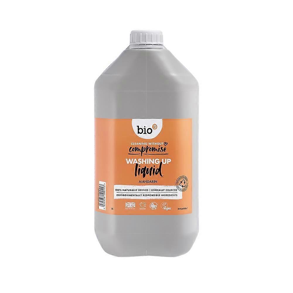 Bio-D Mandarin Washing up Liquid 5L - 4 Pack