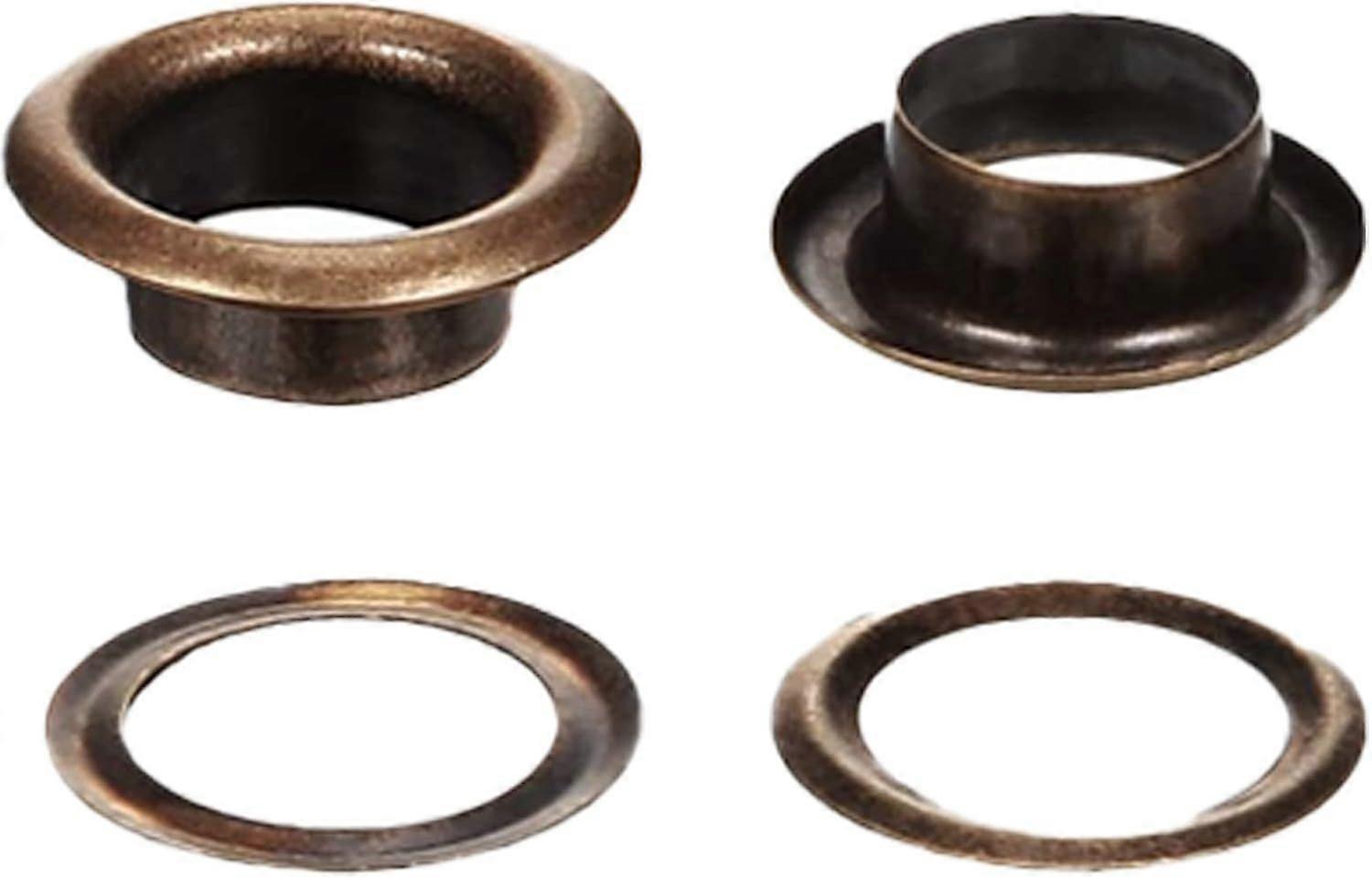 20mm/0.78inch Inner Diameter Grommet Eyelet Self Backing with Flat Washer DIY