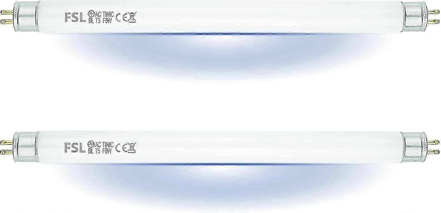 FSL T5 F6W BL Replacement Bulb for Fly Killer Lamp, 22.6cm UV Tube for 12W Mosquito Killer/Insect Killer(2pcs) Walkbee Walkbee 3626 B