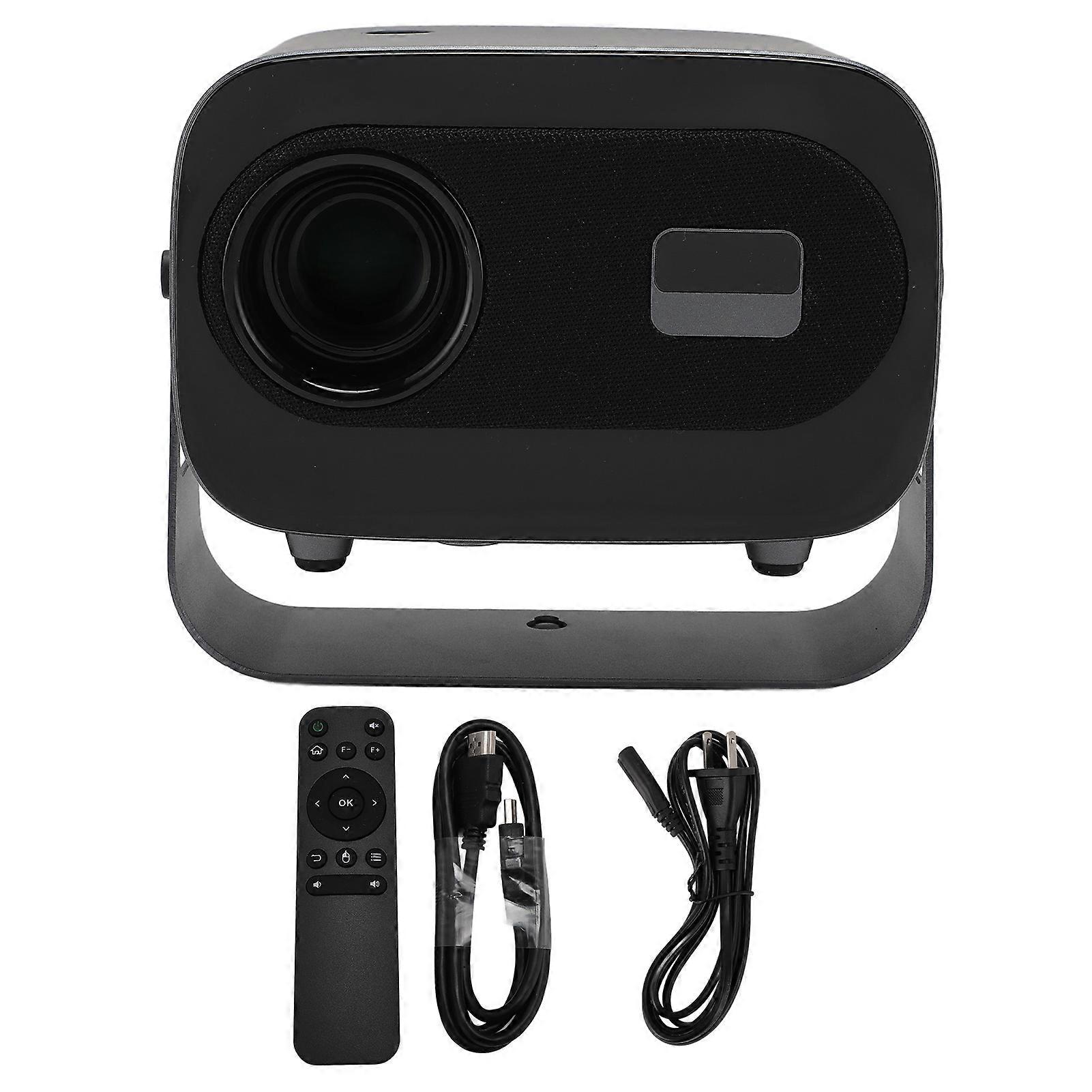 Wireless 4K HD Projector with Bluetooth 5.0, 1GB RAM, 8GB ROM for Smartphone PC