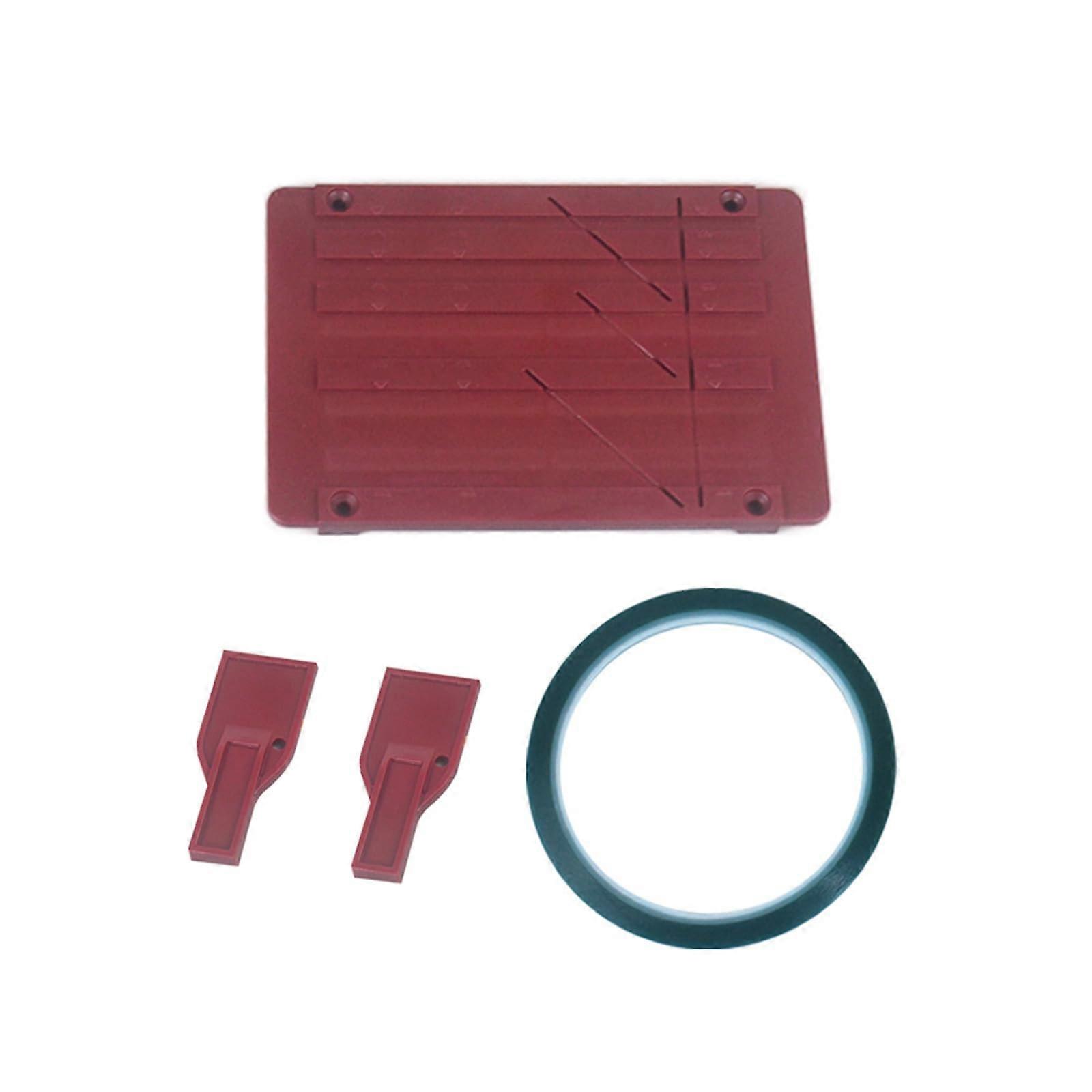 Tape Splicing Set For Opening Cassettes, ReelToReel Tape Recorder Splicing Kit, Two Fixers, Model 2