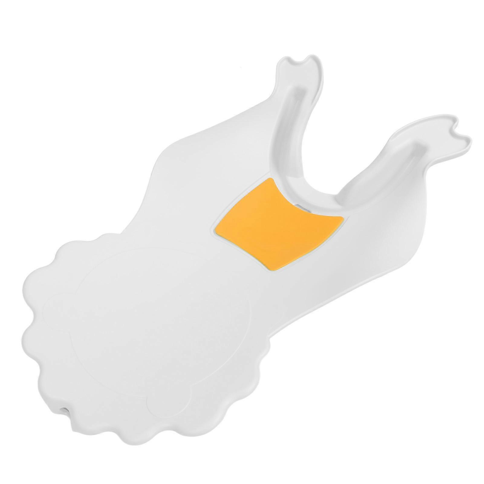 Toddler Bather Foldable Gray Plastic Adjustable Bathtub with Drain