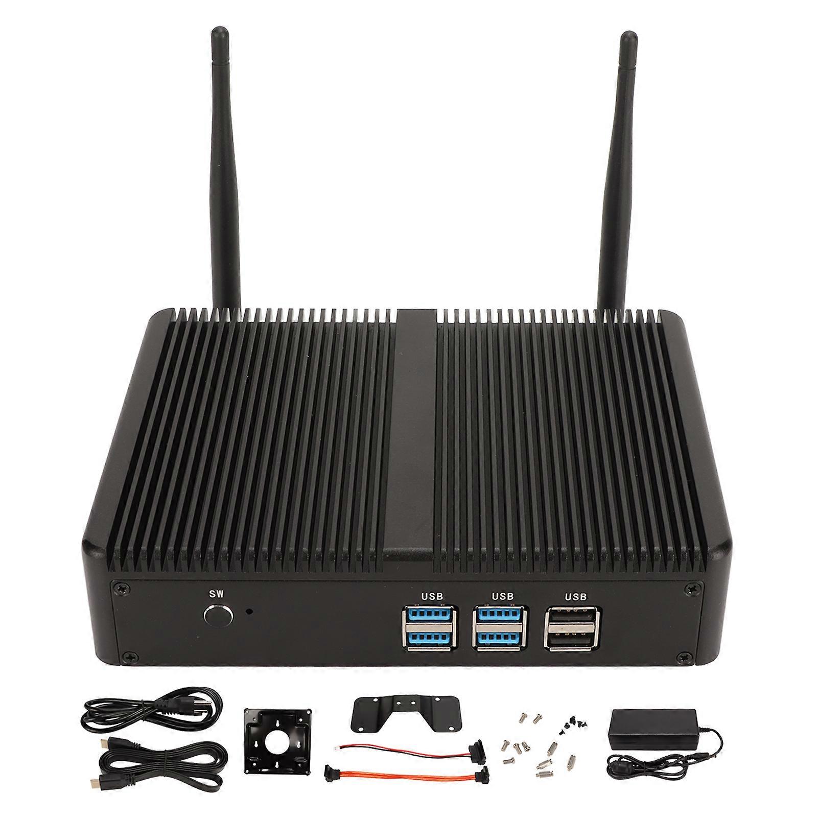 Mini PC Intel Celeron N3150 8GB RAM 256GB SSD Compact Desktop with Dual Band WiFi