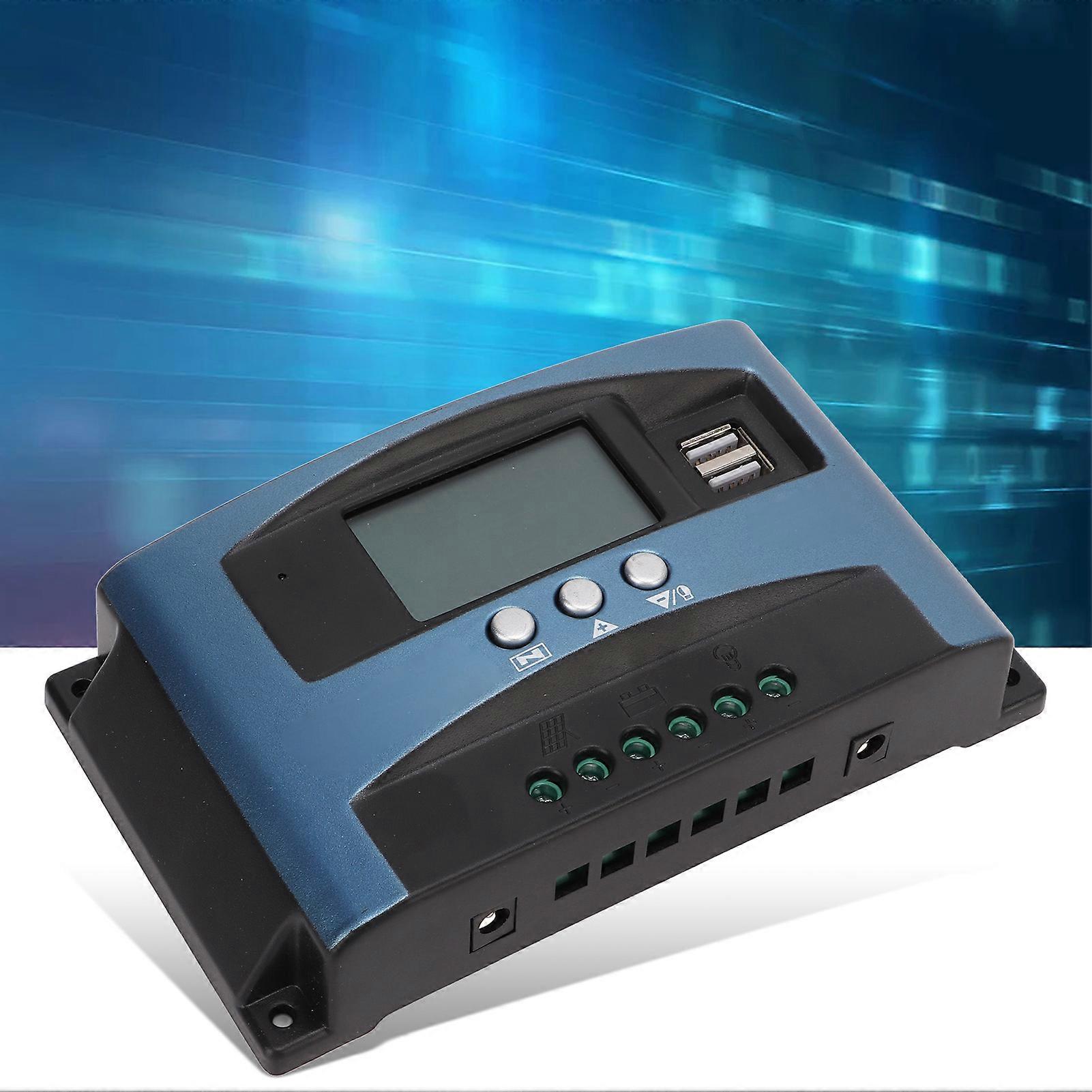 100A LCD Solar Charge Controller with Mobile APP Remote Control