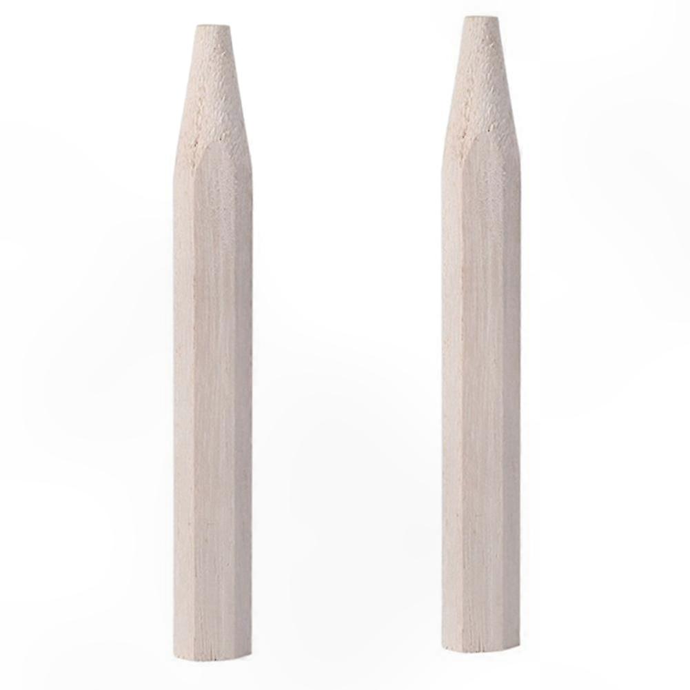 2-Pack Wooden Badminton Racket Handle Grips for Grip Repair, G6 Size