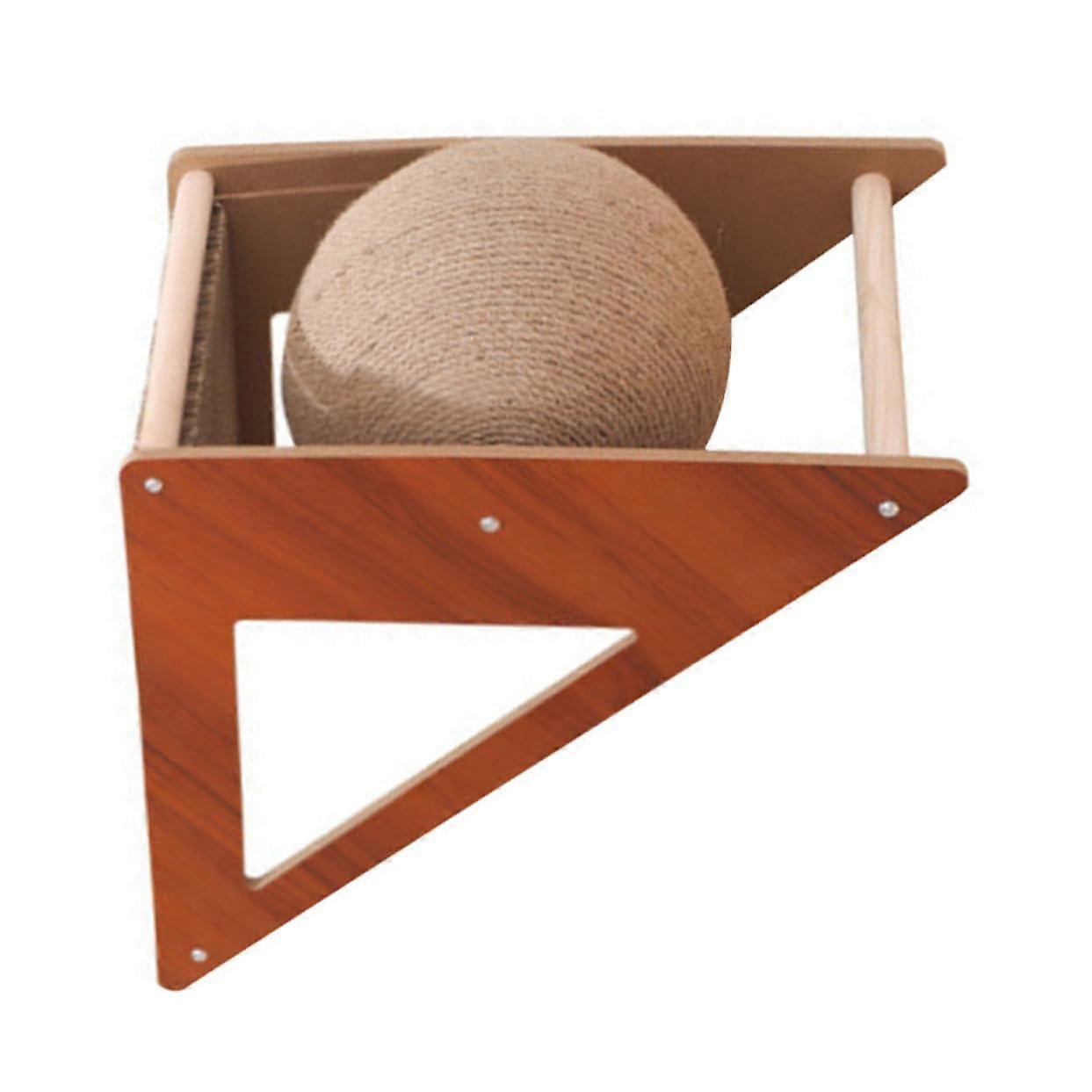 Stable Kitten Scratcher Ball With Standing Scratching Board, Durable Indoor Cat Scratcher For Exercise And Stress Relief