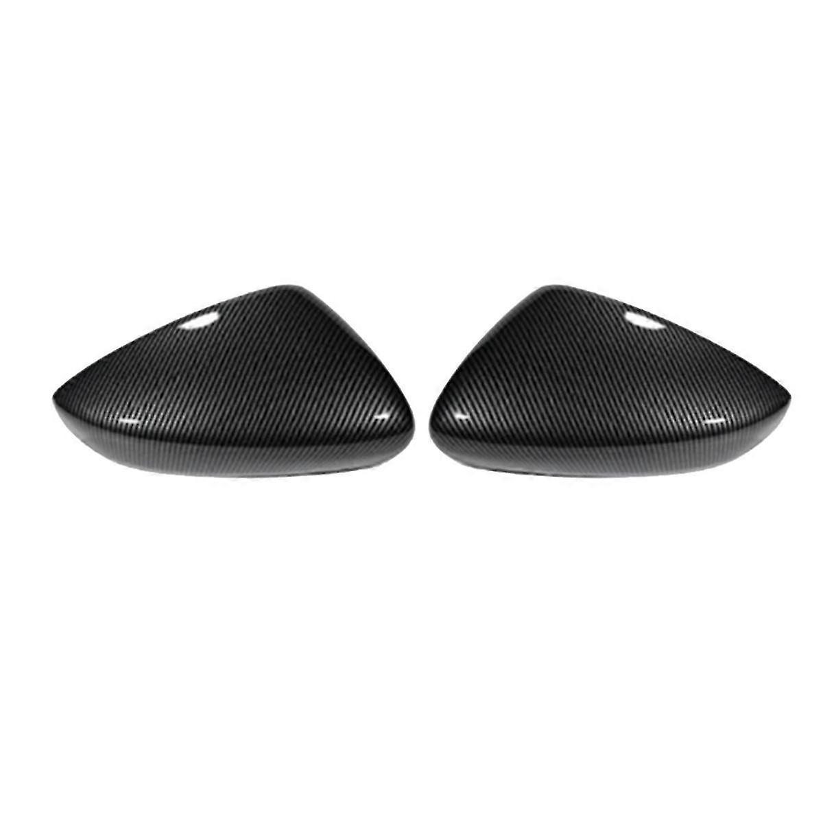 Rearview Mirror Shell Carbon Fiber Side Mirror Cover for Axela 2019-23 Models
