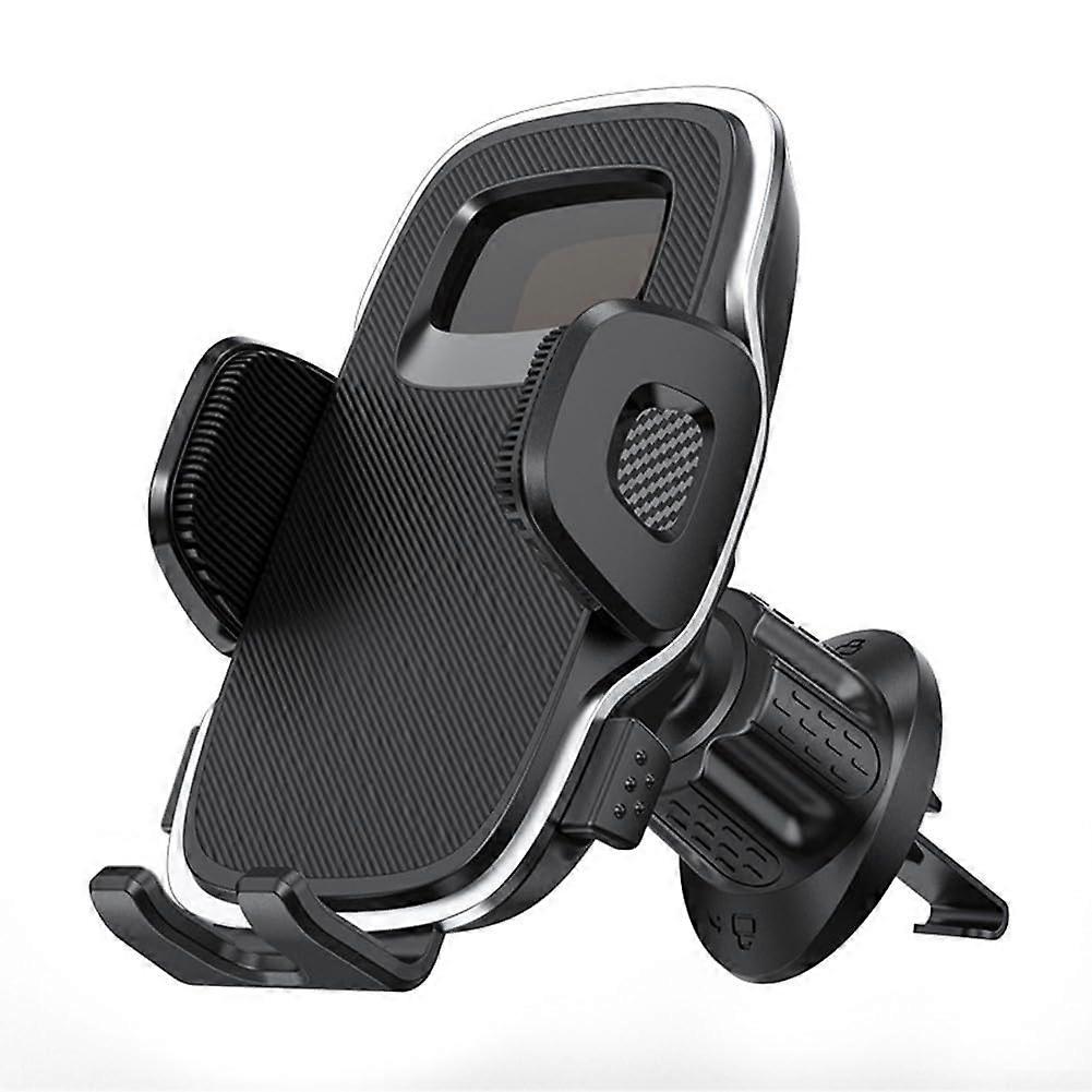 360 Degree Car Phone Holder With 4Lock Stability System For Thick Case Compatibility And 360 Degree Rotation