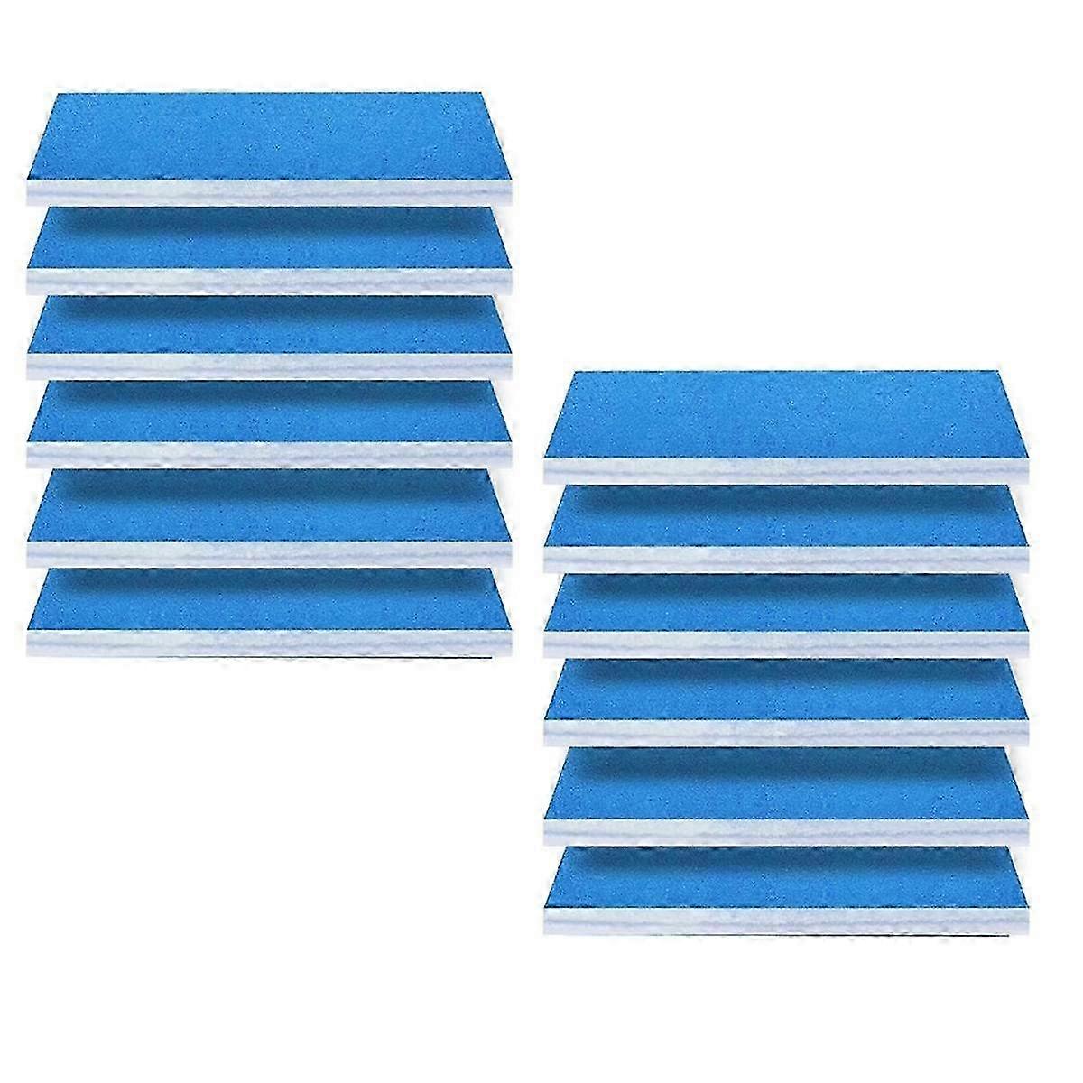 Double-layer paint booth filters 12 pcs, perfect for airbrush painting projects