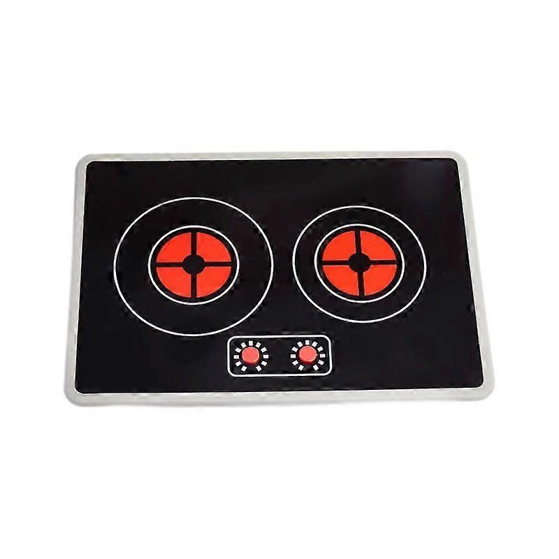 Simulation induction cooker with lighting effect kitchen appliance toy children's cartoon kitchen model