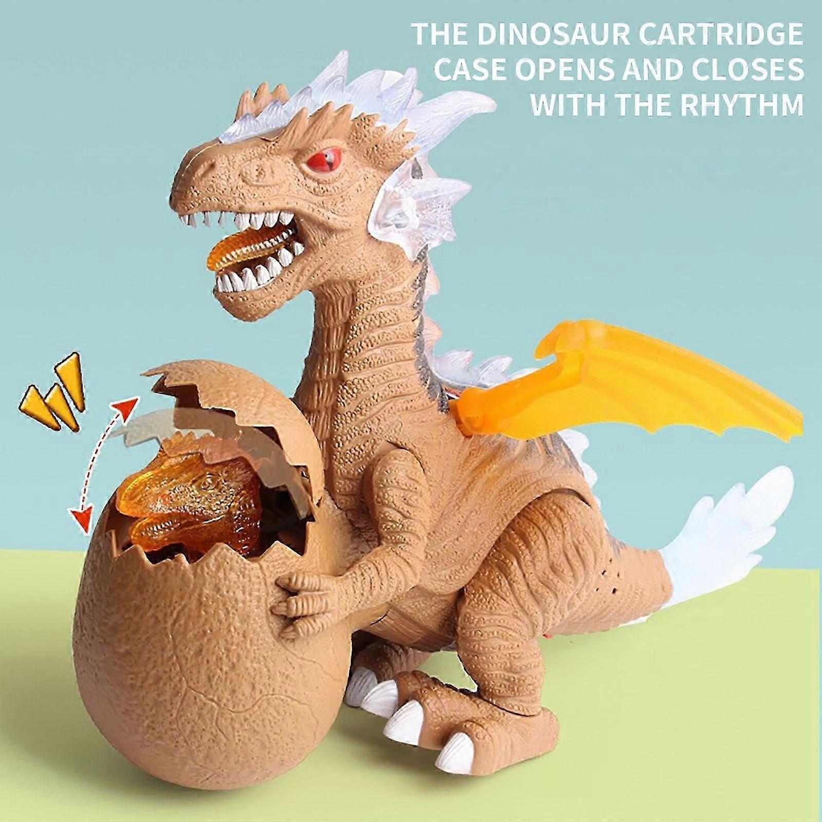 Hot Plush Stuffed Animal Toys Electronic Walking Dinosaur Roaring Sound, Toy for Boys Kids Ages 3+ For Kids Gift 1272