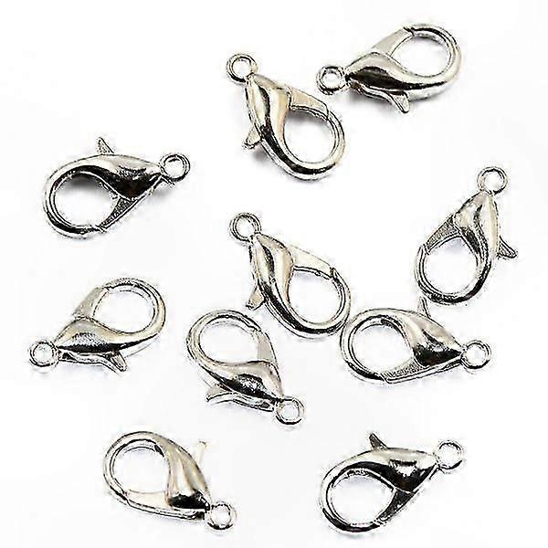 80-Piece Lobster Claw Clasps for Jewelry Making Projects