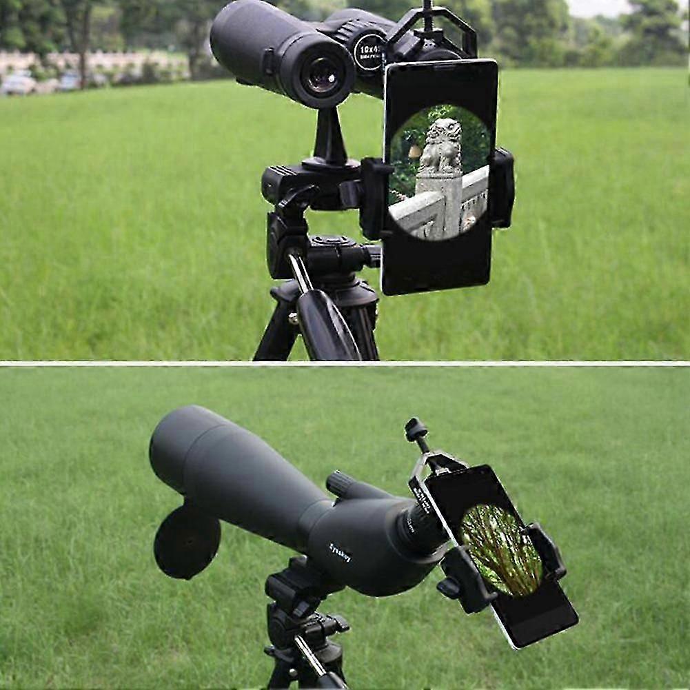 Universal Cell Phone Adapter Mount for Binocular Monocular Eyepiece Fixture 25 to 48mm