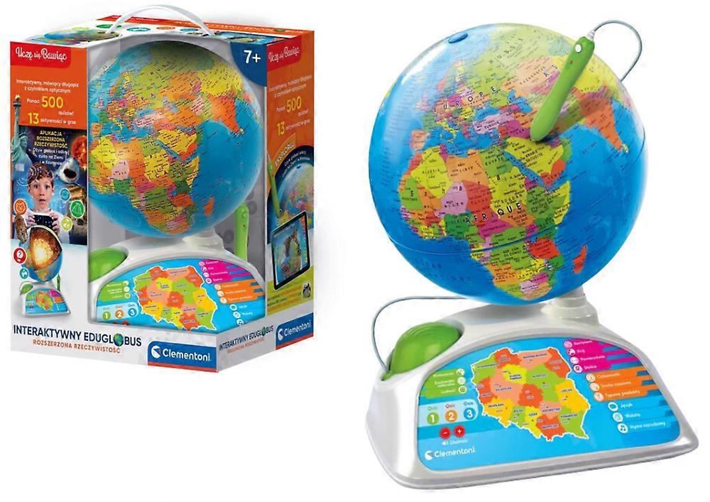 Globe - interactive - for children 3-6 years - recycled plastic