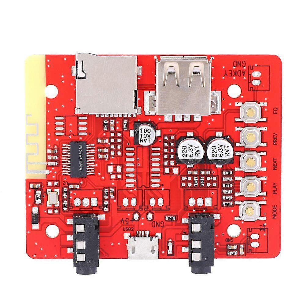 5V WI FI Wireless Audio Receiver Board Module Compatible with Bluetooth USB TF Card