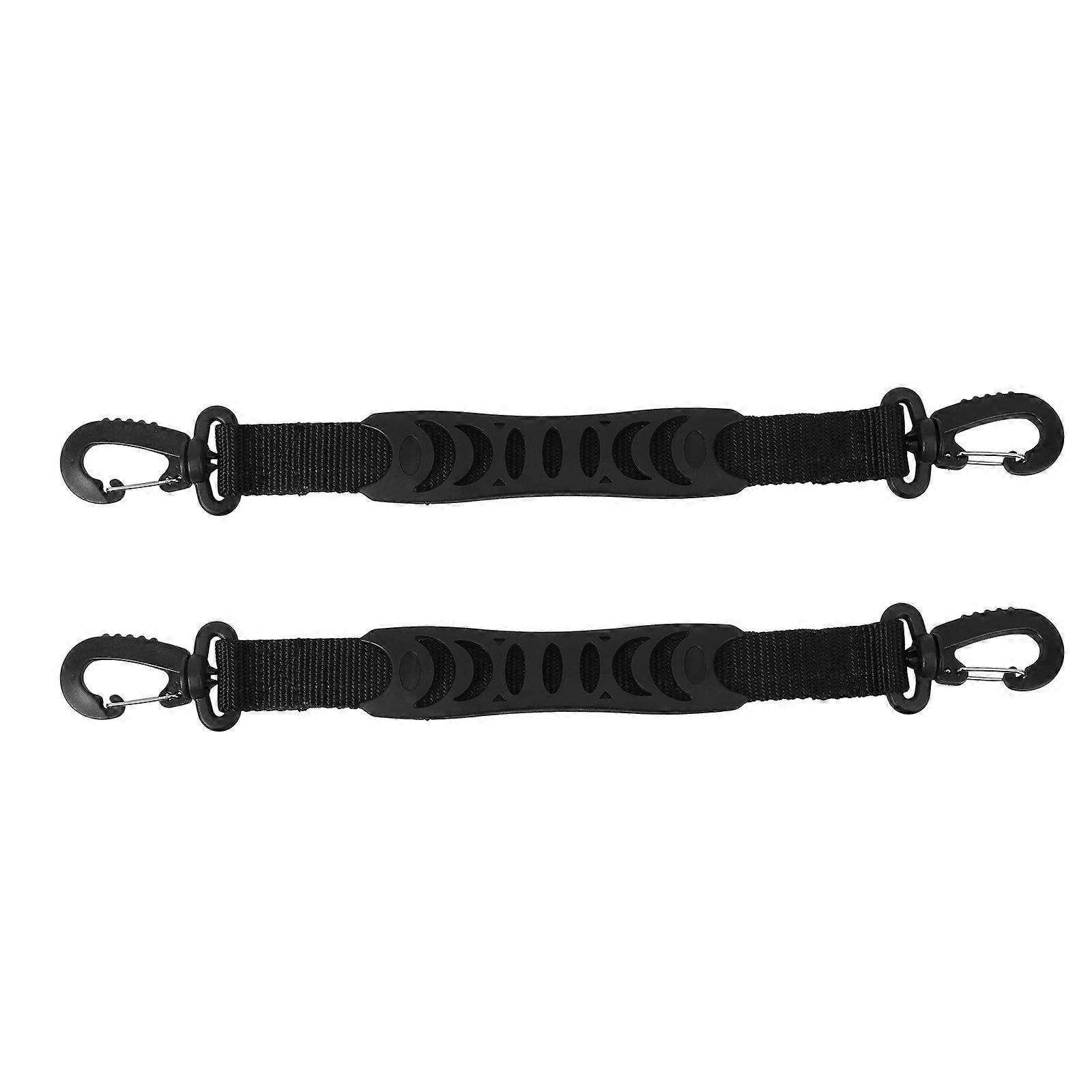Ski Boot Carrier Straps 2Pcs Strong Shoulder Sling Ideal For Men And Women Convenient For Daily Use In Black Color