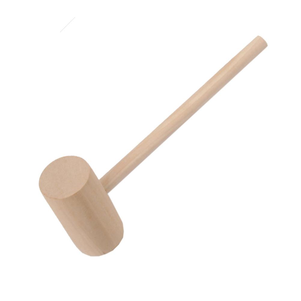 6Pcs Wood Mini Hammer Kitchen Mallet Essential For Home And Restaurant Use 19X6.4X3.7Cm Enhancing Arm Movement
