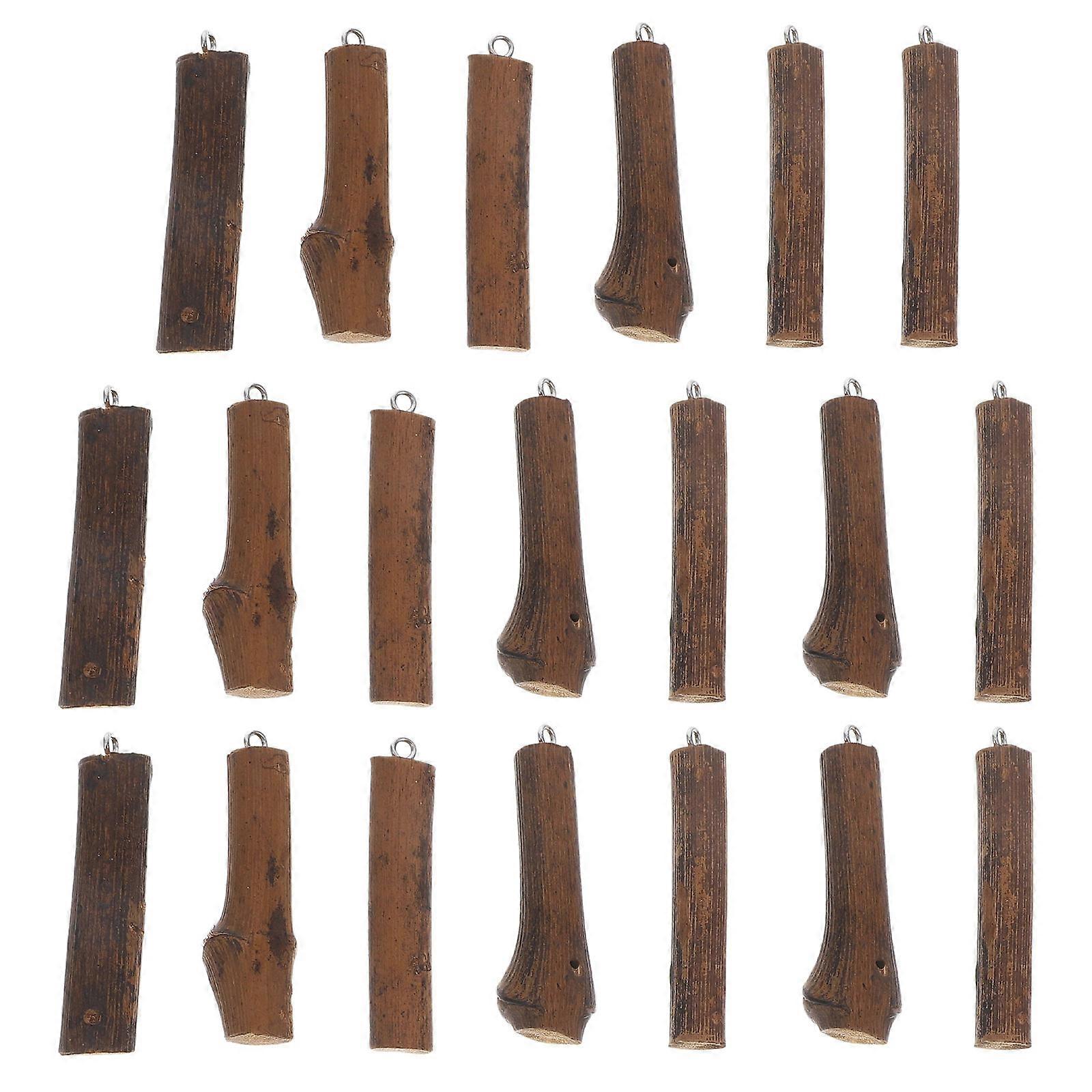 80Pcs Dry Rattan Twig with Eye Screws for Christmas Wreath Making